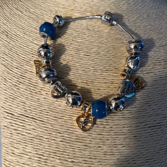 NFL DETROIT LIONS PRE-LOVED BRACELET CHARM FROM THE BRADFORD EXCHANGE - Picture 11 of 17